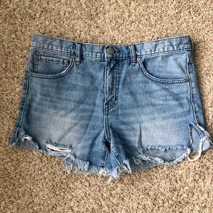 Free People Denim Shorts